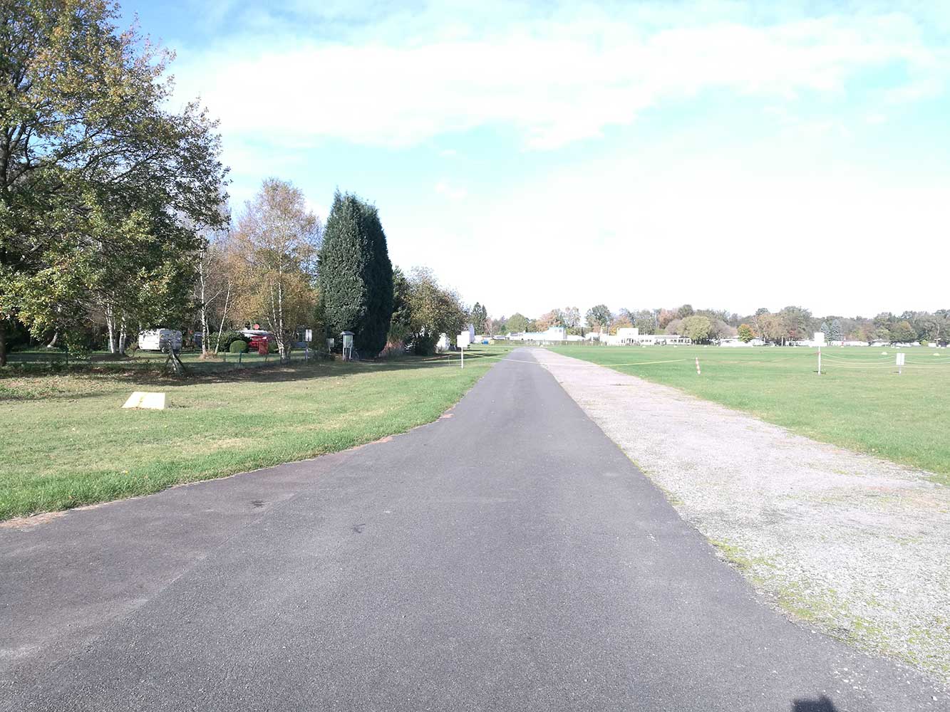 Borkenberge: Weg Vereinsheim 1960