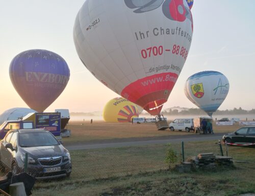 Bilder von der Montgolfiade 2018